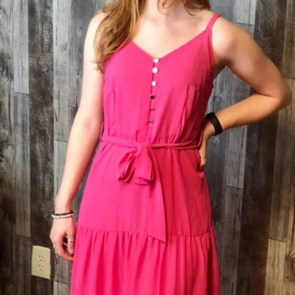 Callie Drop Waist Maxi Dress NWT